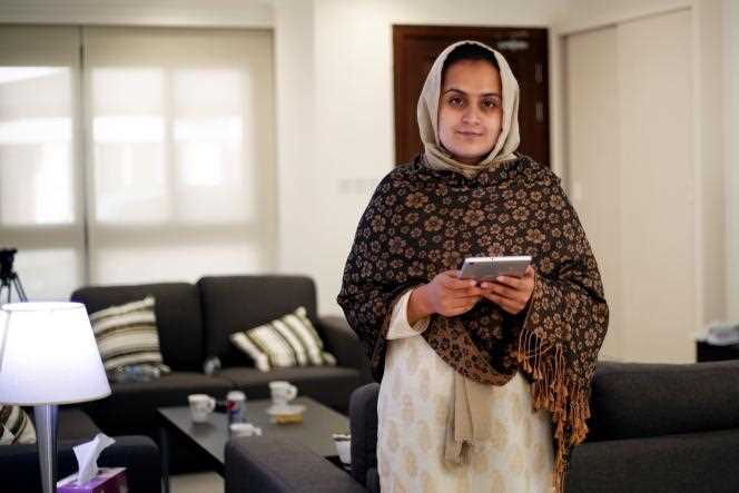 A presenter on the private Afghan television station Tolo News, Beheshta Arghand fled to Qatar fearing for her life as the Islamists took control of the country.