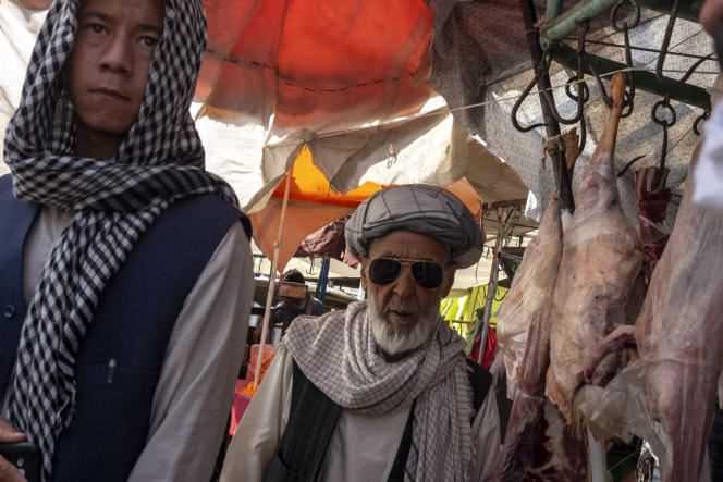 At the Mazar-e Charif market (Afghanistan), September 10, 2021.