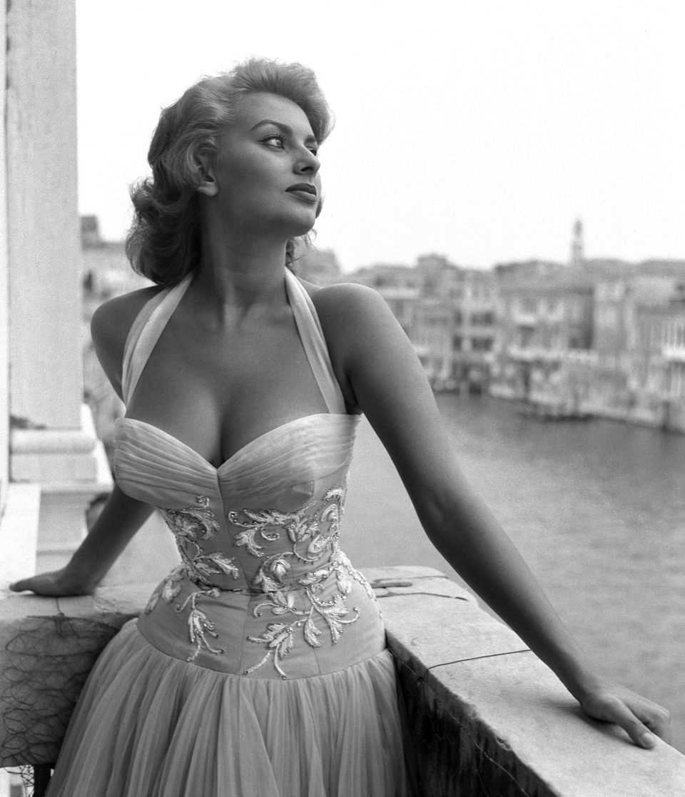 What Marilyn can do, Sophia Loren has been able to do for a long time