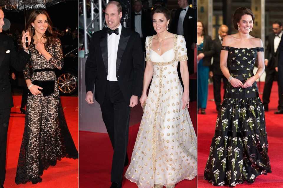 These red carpet looks by Duchess Catherine were a hit. 