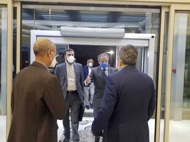 The Director General of the International Atomic Energy Agency, Rafael Grossi, arrived in Tehran on Sunday, September 12, 2021.