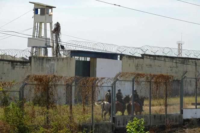 Guayaquil prison (Ecuador), where more than 100 prisoners were killed in gang clashes on September 28, 2021.