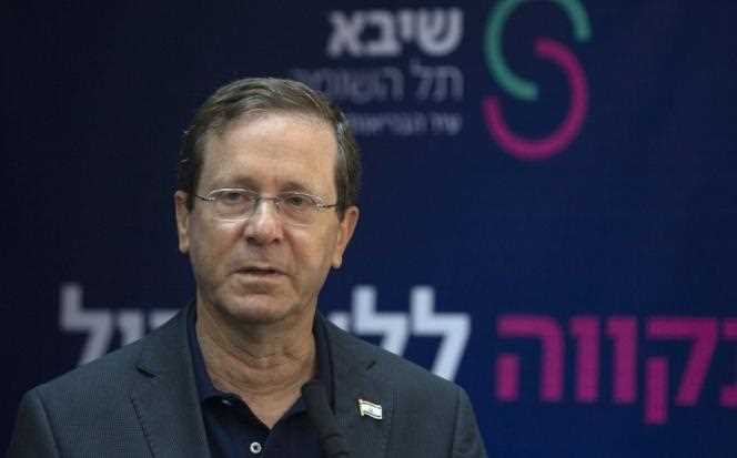 Israeli President Isaac Herzog, July 30, 2021.
