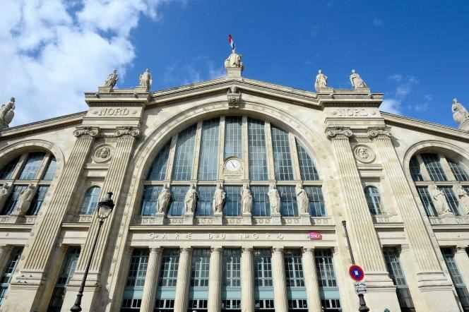 The facade of the Gare du Nord in Paris, in 2014.