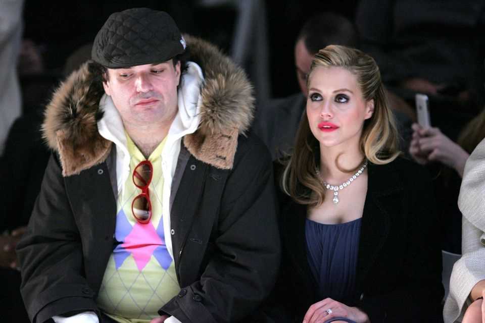 Simon Monjack († 40) and Brittany Murphy († 32) at New York Fashion Week in autumn 2008 - a good year before their death.