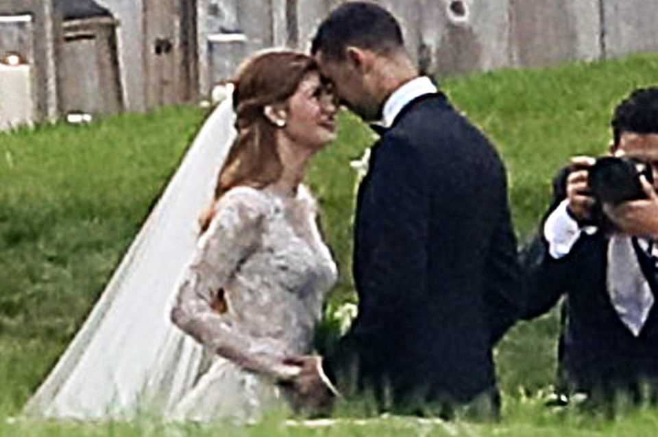 Jennifer Gates and Nayel Nassar can hardly believe their luck: They are finally husband and wife!