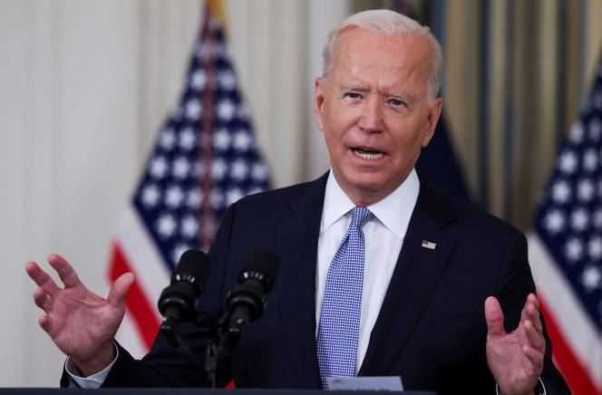 US President Joe Biden at the White House in Washington on September 24, 2021.