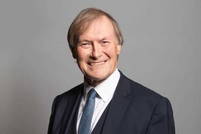 Undated photo of David Amess provided by the British Parliament.