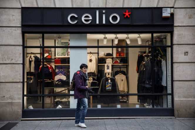 A Celio store, in Caen, in November 2019.