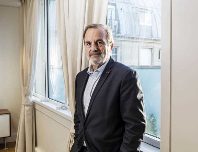 The president of the Energy Regulatory Commission, Jean-François Carenco, in Paris, October 14, 2021.