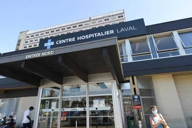 The Laval hospital center, in Mayenne, July 9, 2020.