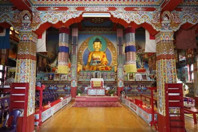The Tibetan Buddhist temple of La Boulaye, in Saône-et-Loire.