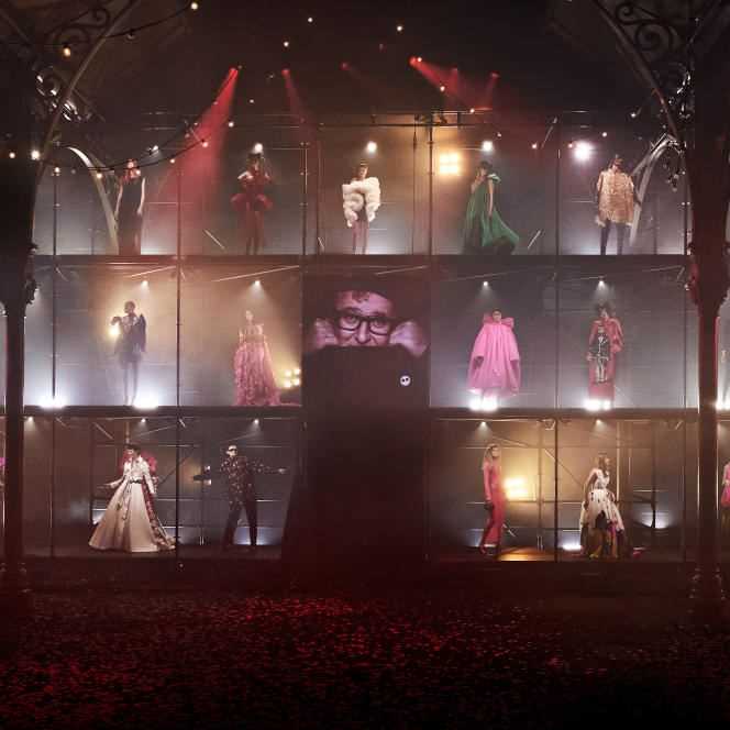 Tribute to Alber Elbaz at the Carreau du Temple, during Paris Fashion Week, October 5, 2021.