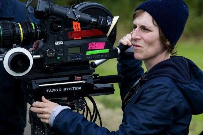 Kelly Reichardt on the set of Wendy and Lucy in 2008.