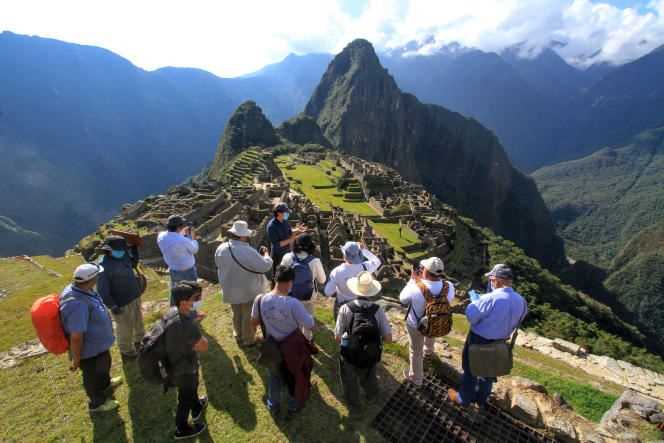 In Machu Picchu (Peru), June 12, 2020.