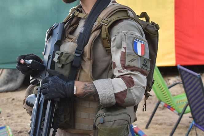 A French soldier participating in Operation “Barkhane” near Timbuktu (Mali), September 9, 2021.