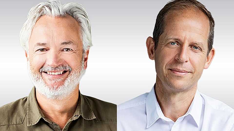Matthias Dang (left) and Stephan Schäfer (Co-CEOs RTL Germany) 