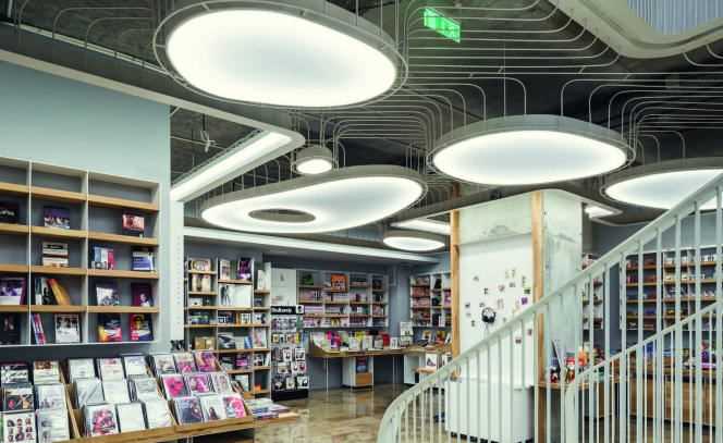 The Carturesti Carusel bookstore, in Bucharest (Romania).