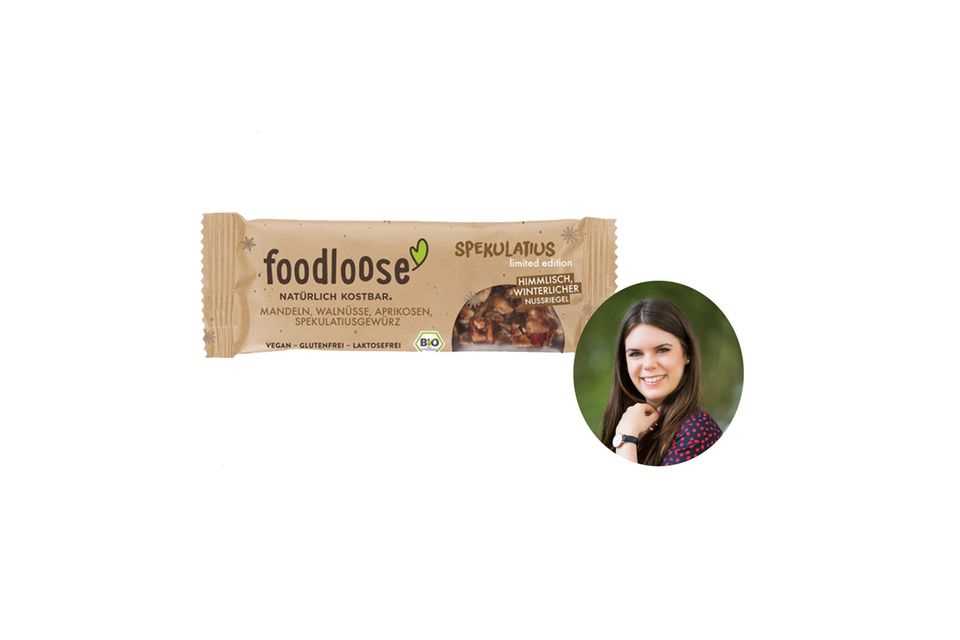Fashion and beauty editor Jessica loves speculoos - and was therefore very happy when she discovered the new nut bars with a speculoos taste. 