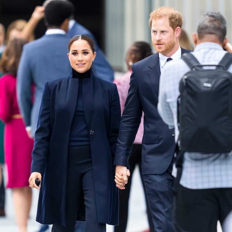 Duchess Meghan and Prince Harry in New York