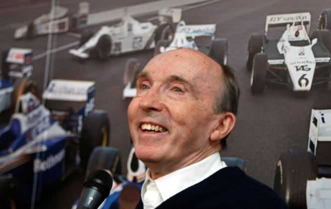 Frank Williams, founder of the Formula 1 team in his name, at a party marking the team's 600th race ahead of the British Grand Prix at the Silverstone circuit in central England , June 29, 2013.