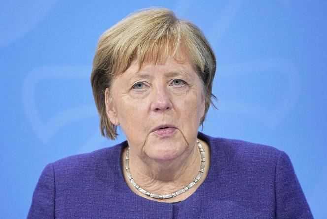 Angela Merkel, November 18, 2021, in Berlin.