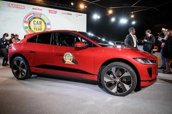 The Jaguar I-Pace, voted 2019 Car of the Year.