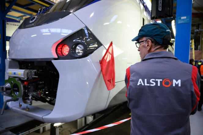 In the Alstom factory in Reichshoffen (Bas-Rhin), October 4, 2019.