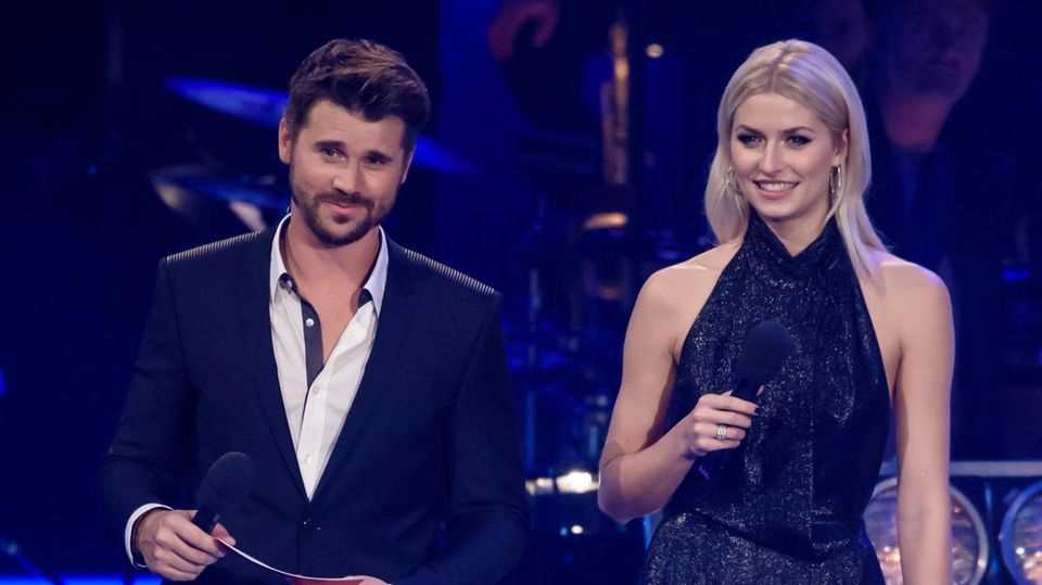 On the stage of "The Voice Of Germany"