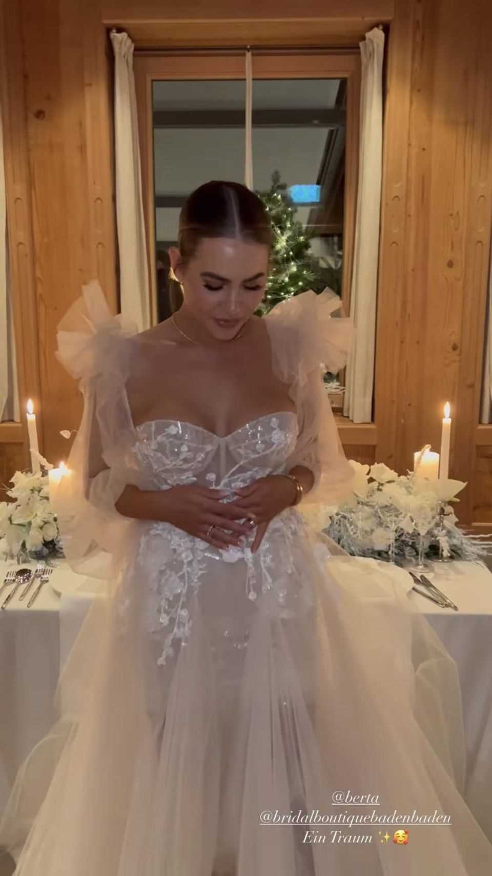Jessica Paszka: She decided on two wedding dresses