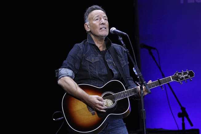 Bruce Springsteen an einem Benefiz-Konzert in New York im November 2019.
