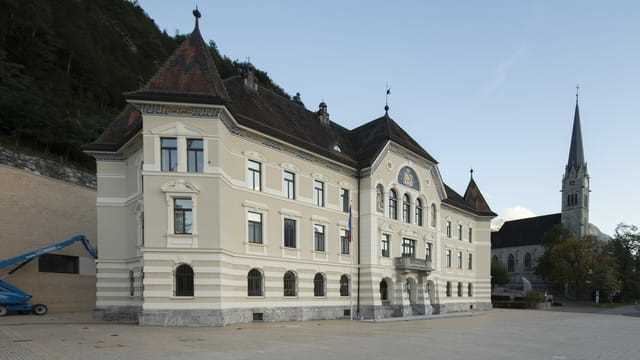 Regierungsgebäude in Vaduz
