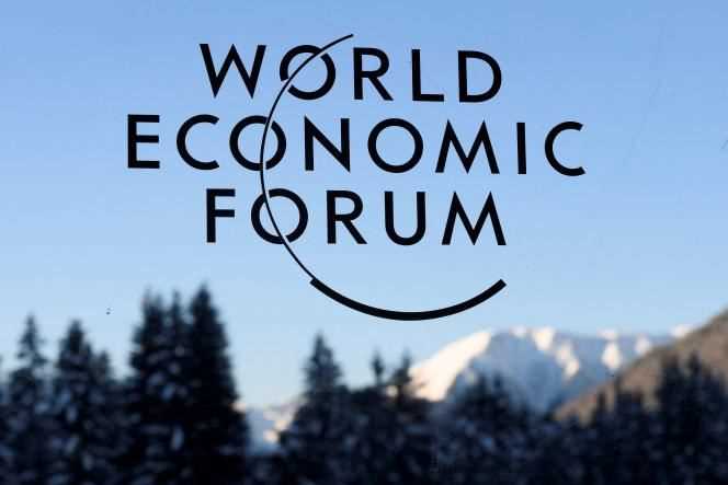 The logo of the World Economic Forum.