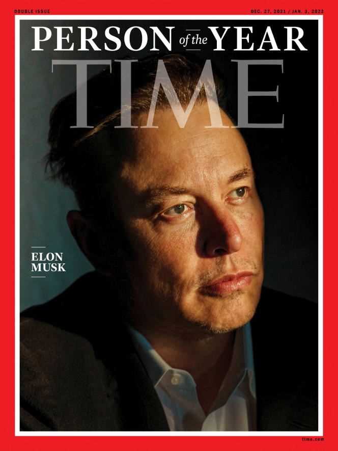Portrait of Elon Musk in 