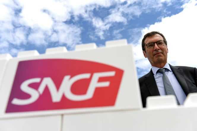 Jean-Pierre Farandou, CEO of SNCF, in Orléans, August 25, 2020.