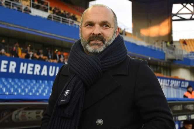 Pascal Dupraz during the Coupe de France match between Montpellier and Caen, at the Mosson stadium, in Montpellier, January 19, 2020.