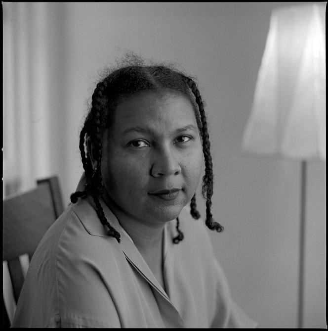 Author and cultural critic Bell Hooks, December 16, 1996, in New York City.