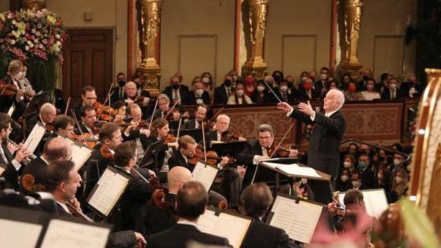 Wiener Philharmoniker spielen am Neujahrskonzert