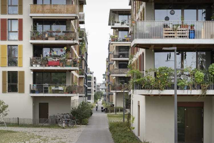 In the “Les Vergers” eco-residential area, participatory projects are specifically promoted.