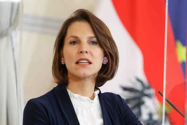 Austria's Europe Minister Karoline Edtstadler.