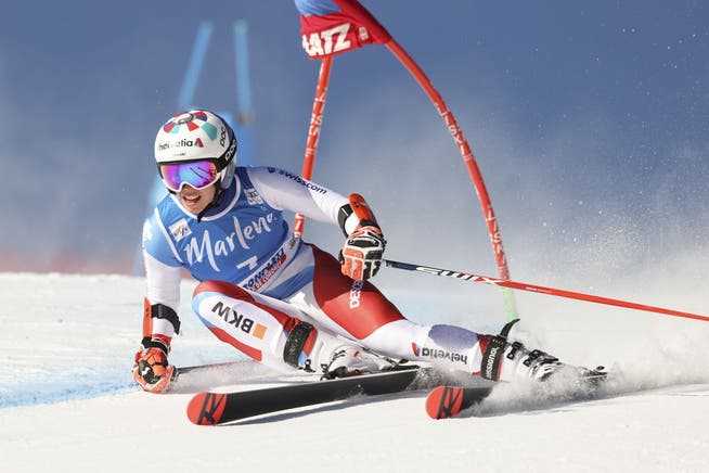 Michelle Gisin saves herself before the Olympics and does without the speed races in Garmisch. 