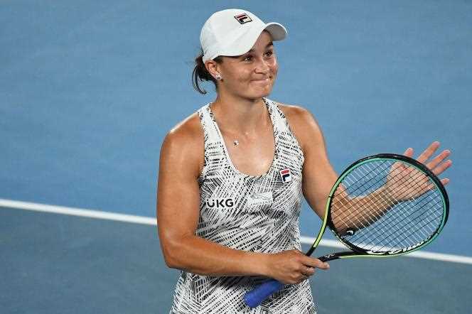 By defeating the American Madison Keys, the Australian Ashleigh Barty qualified for the final of the Australian Open, in Melbourne, on January 27, 2022.