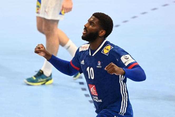 With eight goals, Dika Mem finished as his team's top scorer in the France-Denmark match won 30-29 by the Blues on Wednesday 26 January.