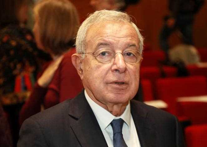 Former Minister Alain Lamassoure, October 7, 2016, in Paris.