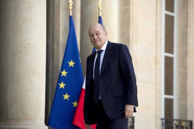 Jean-Michel Baylet, in front of the Elysée, May 15, 2014.