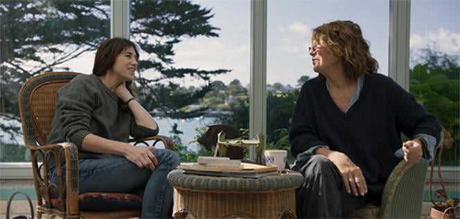 Jane Birkin and Charlotte Gainsbourg in the documentary 