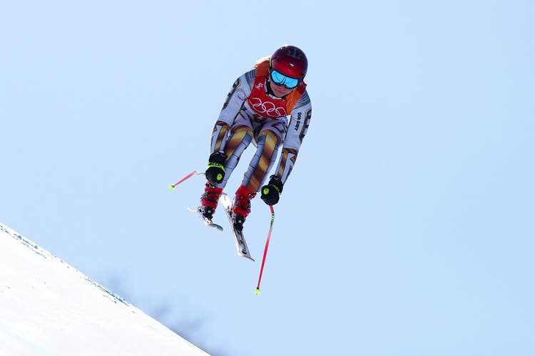 Ester Ledecka is the first and so far only person to combine alpine snowboarding and alpine skiing at a high level.