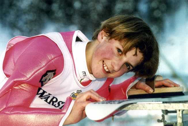 Als 16-Jähriger nimmt Simon Ammann 1998 in Nagano erstmals an Olympischen Spielen teil. 