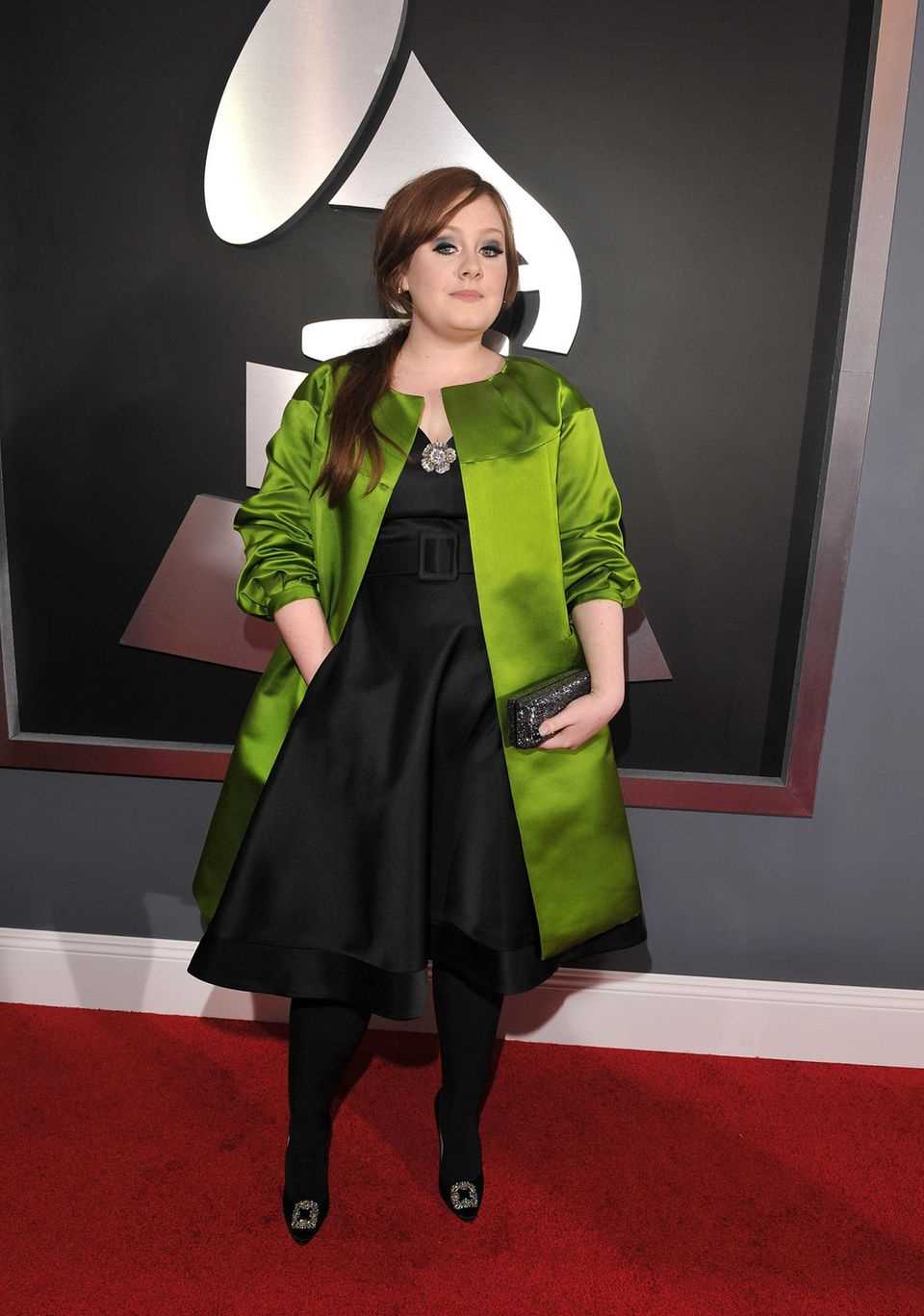 Adele at the 2009 Grammys in Los Angeles.