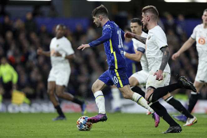Christian Pulisic scored the second goal for Chelsea, at Stamford Bridge (London), on February 22.